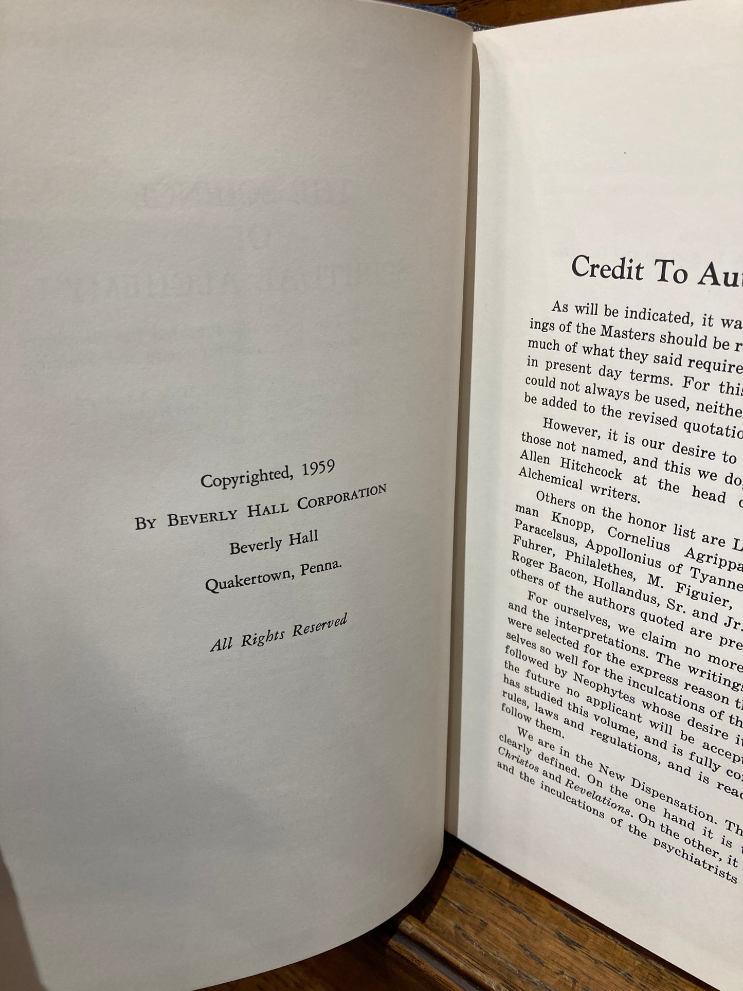 The Science of Spiritual Alchemy