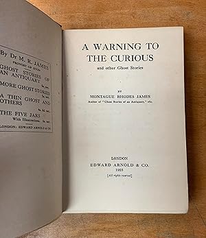 A Warning to the Curious and other Ghost Stories