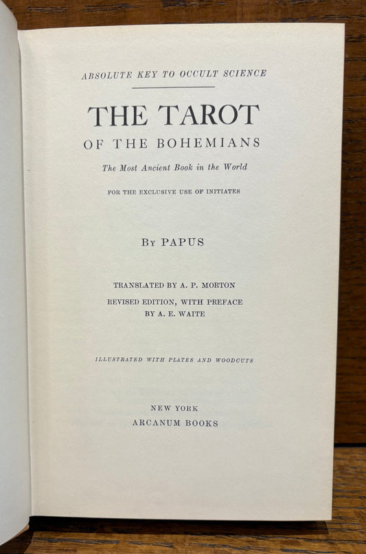 The Tarot of the Bohemians