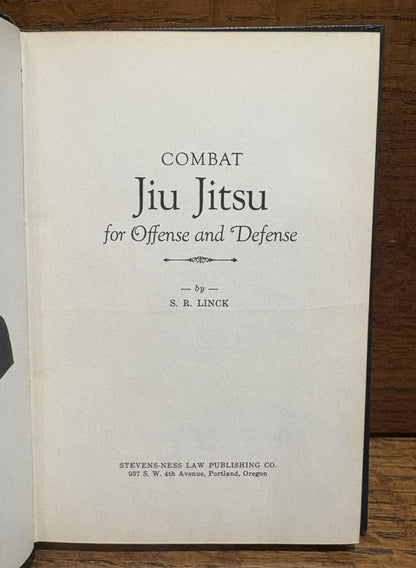 Combat Jiu Jitsu for Offense and Defense