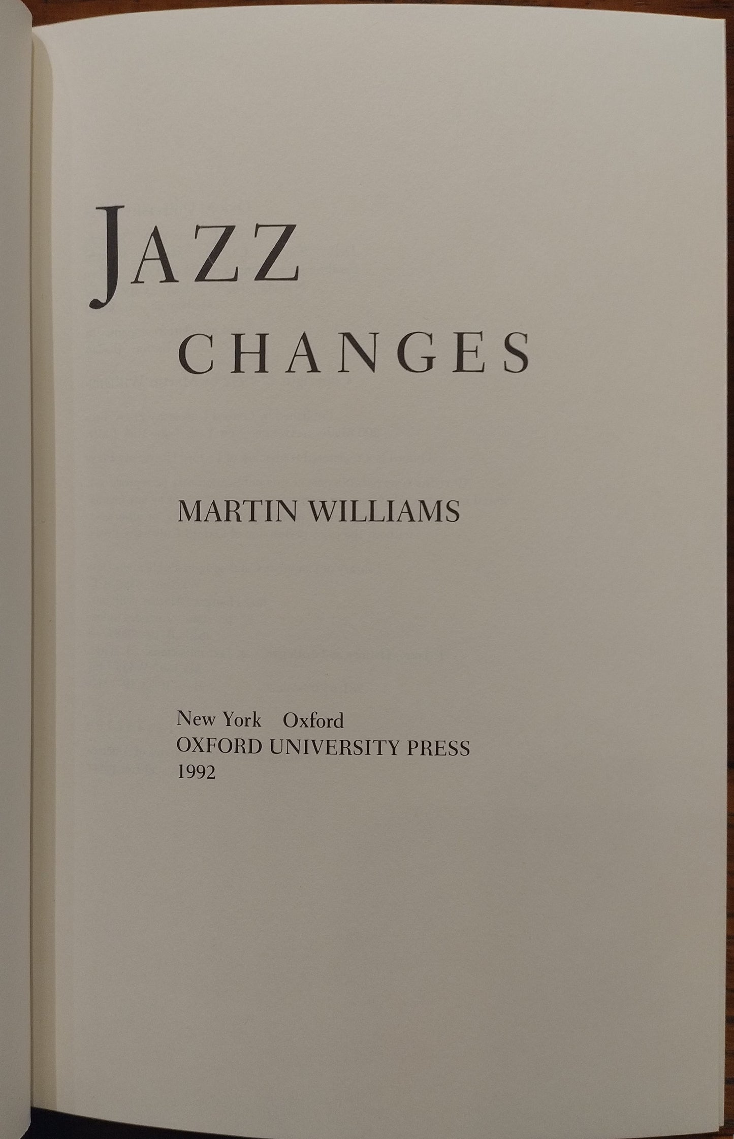 Jazz Changes